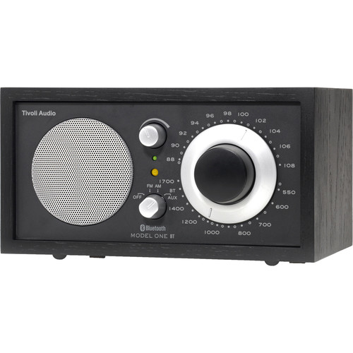 Tivoli Model One Bluetooth AM/FM Radio (Black/Black-Silver)