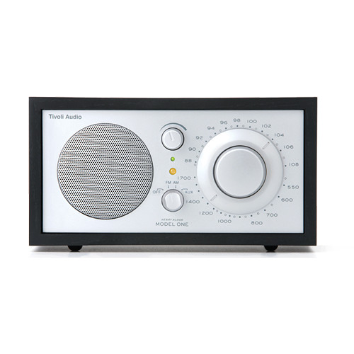 Tivoli Model One Bluetooth AM/FM Radio (Black/Silver) M1BTSLB