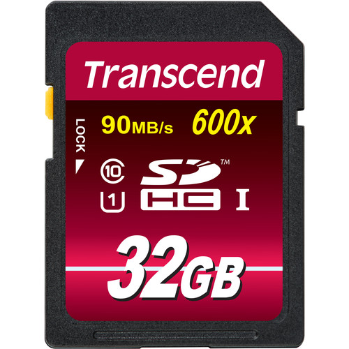 Карта памяти transcend 32gb