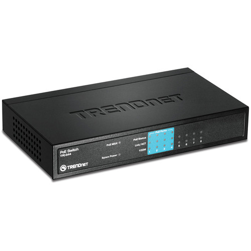 TRENDnet 8-Port 10/100Mbps PoE Switch