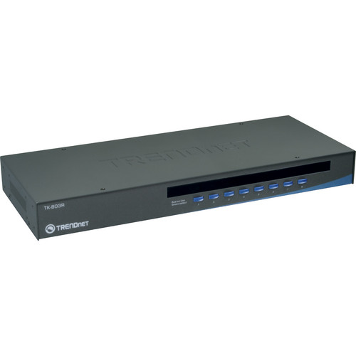 TRENDnet 8-Port USB/PS/2 Rack Mount KVM