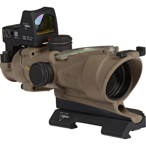 Trijicon 4x32 ACOG ECOS Riflescope (Dark Earth Brown) TA31ECOS-G