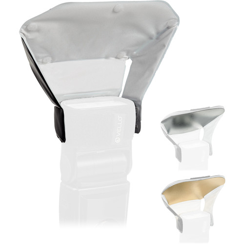 Vello Light Bouncer Kit for Portable Flashes