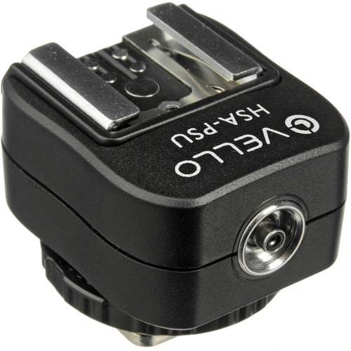 Vello Universal Hot Shoe Adapter PC Connection + Top HSAPSU