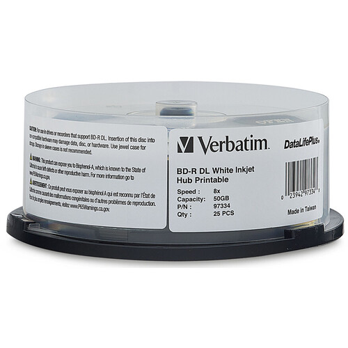 Verbatim 50GB 8x Blu-ray Disc (25-Pack S