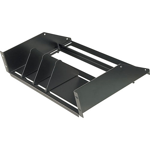 Video Mount Products ER-8RS-A Adjustable 8 Receiver Rack Shelf