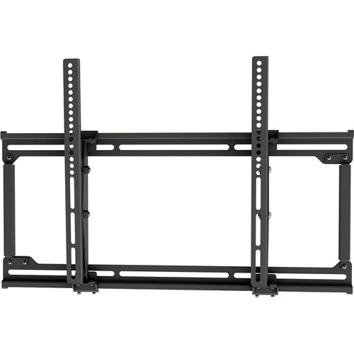 Video Mount Products Extra Medium Flat Panel Flush Mount with Tilt (Black)