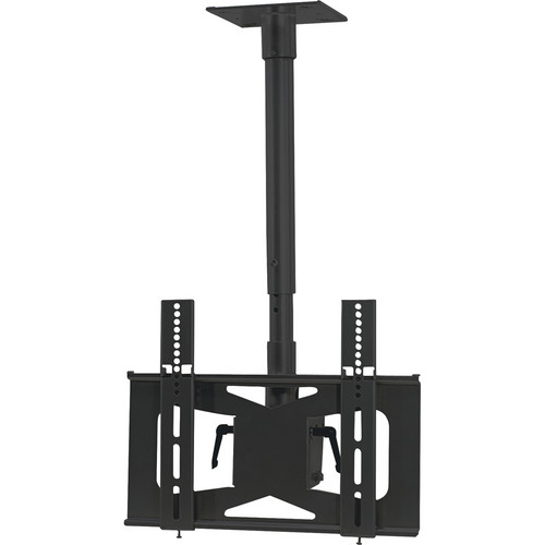 Video Mount Products LCD-MID-C Mid-Size Flat Panel Ceiling Mount - Black