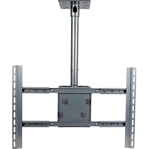 Video Mount Products PDS-LC Large Flat Panel Ceiling Mount - Silver