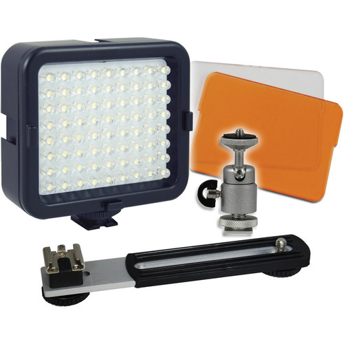 Vidpro LED72 OnCamera Light Kit LED72 B&H Photo Video