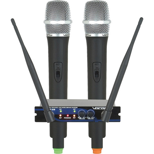 VocoPro UHF28 DualChannel UHF Wireless Microphone UHF288 B&H