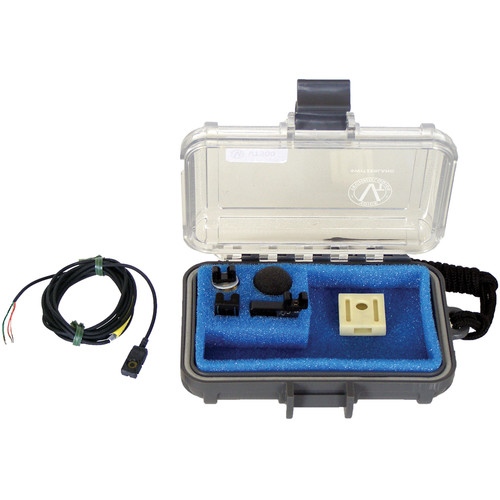 Voice Technologies VT500 Omnidirectional Lavalier Condenser Microphone (Black Unterminated 3-Wire Pigtail)