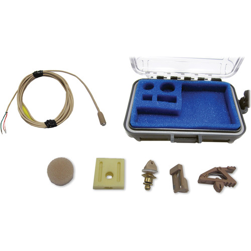 Voice Technologies VT401 Professional Miniature Omnidirectional Lavalier Microphone (Beige )