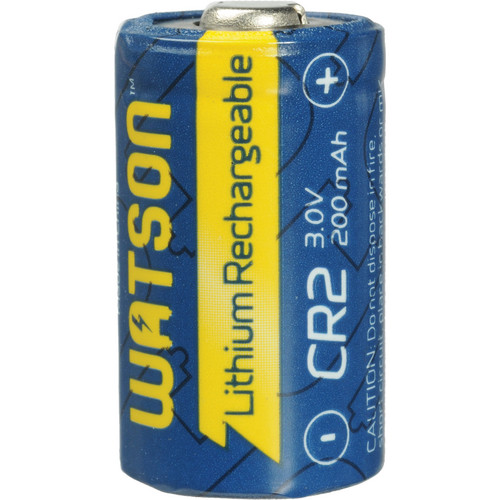 Watson CR-2 Rechargeable Lithium Battery (3V 200mAh)