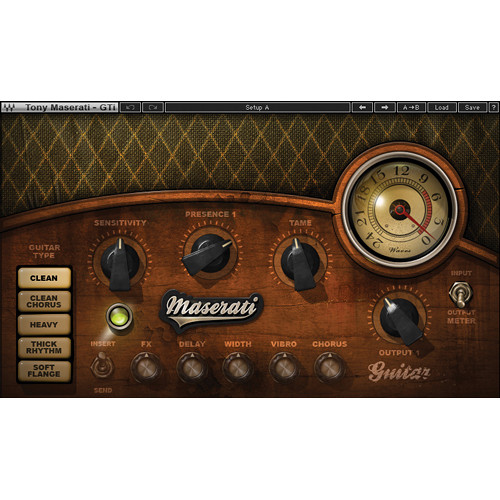 Waves Maserati GTi - Guitar Toner Plug-In (Native) TMGTINAQQ B&H