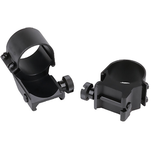 Weaver Detachable Med Extension Top Mount Rings (Matte Black 1