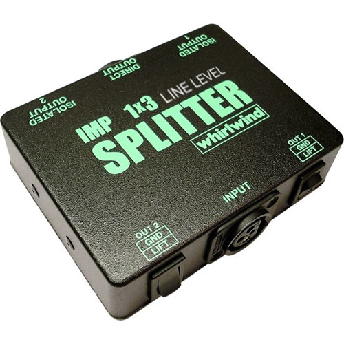 Whirlwind SP1X3LL Line Level 1x3 Splitter