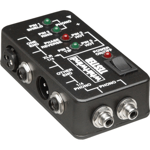 Whirlwind Audio Cable Tester- XLR 1/4