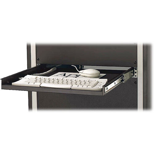 Winsted Rack Mount Keyboard Shelf (Black)