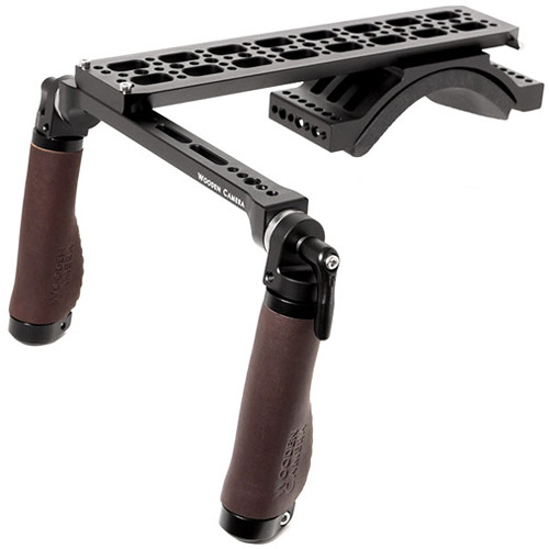 Wooden Camera Shoulder Rig with Rosette Handles WC151900 B&H