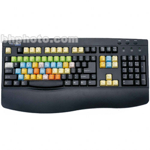 WorldTech Specialist Keyboard for Grass Valley EDIUS 107201B B&H