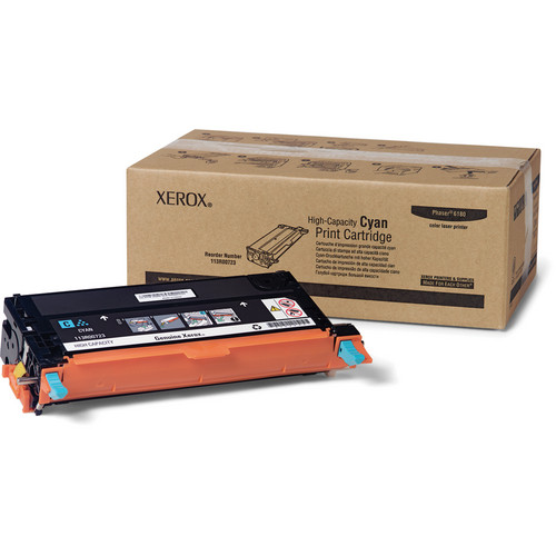 Xerox Cyan Toner Cartridge For Phaser 6180