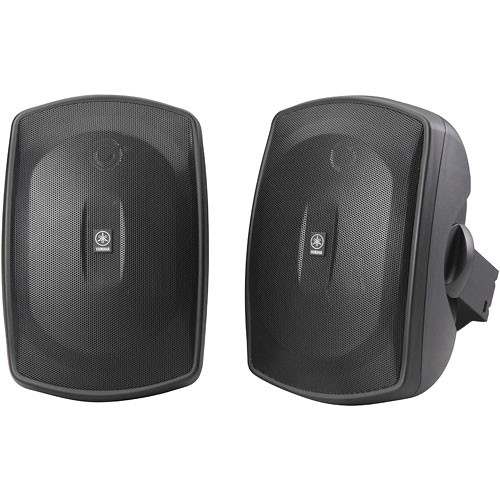 Yamaha NSAW190BL Indoor/Outdoor Speaker (Pair, Black)