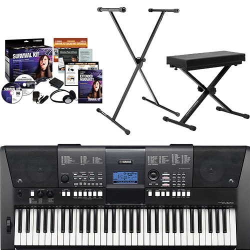 Yamaha PSR-E423 Value Bundle B&H Photo Video