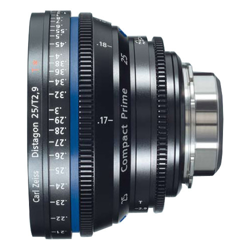 ZEISS Compact Prime CP.2 25mm/T2.9 Cine Lens (F Mount)