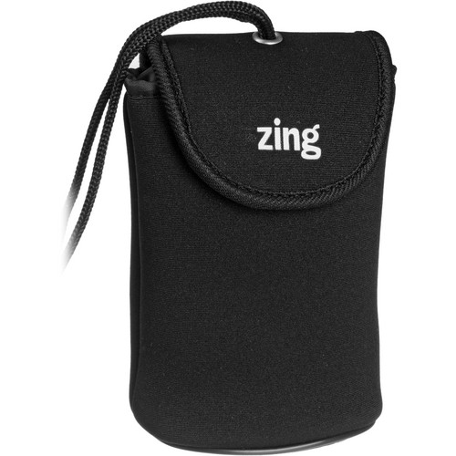 Zing Designs Camera Pouch, Large (Black) 563301 B&H Photo Video