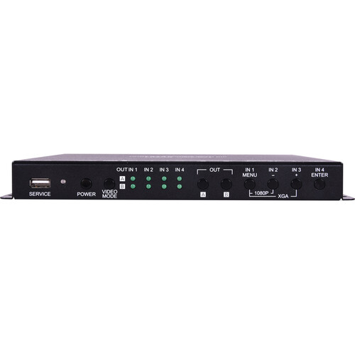 A-Neuvideo 4x2 HDMI 4K UHD Multi-Viewer and Seamless Switcher