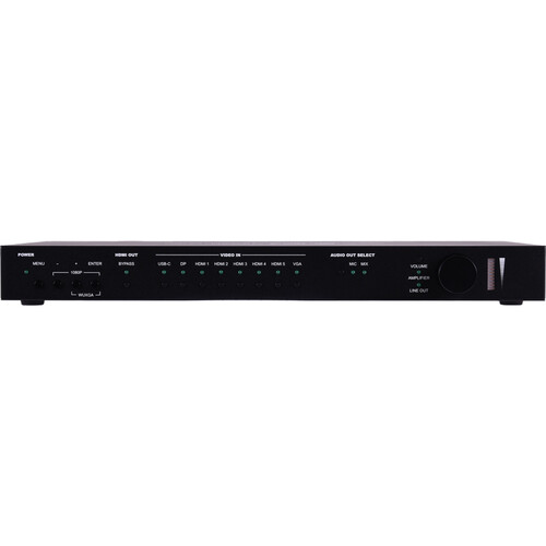 A-Neuvideo 8x2 4K/60 Multi-Format Presentation Switcher/Scaler with Audio