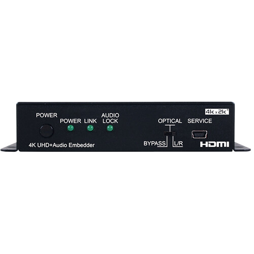 A-Neuvideo UHD 4K60 4:4:4 HDMI Audio Inserter with EDID & RS-232