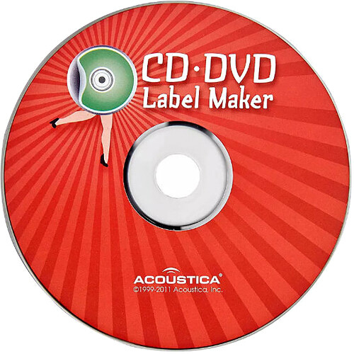 Acoustica CD/DVD Label Maker (Download)