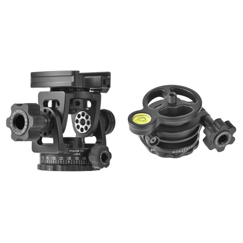 Acratech Long Lens Head with Leveling Base Kit