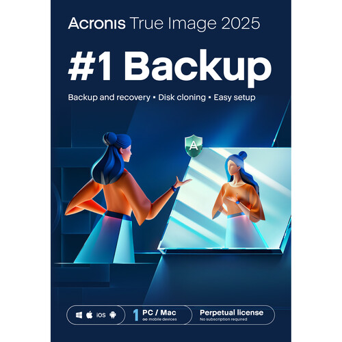 Acronis True Image 2025 (1 Windows or Mac License Download)