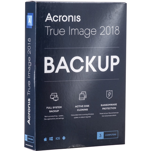 acronis true image 2018 ssd drives