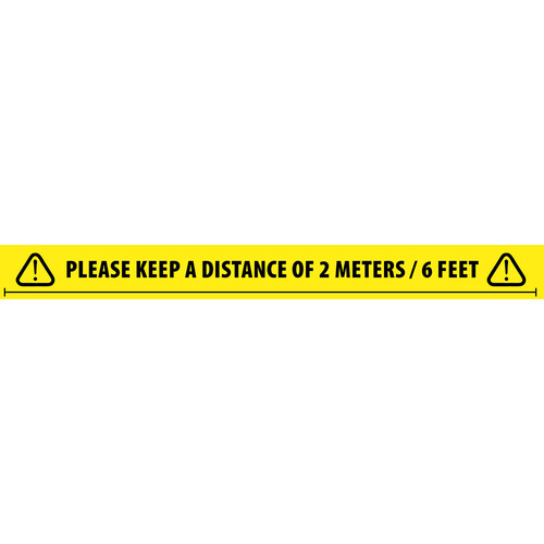 Adam Hall Social Distancing Warning Tape (2
