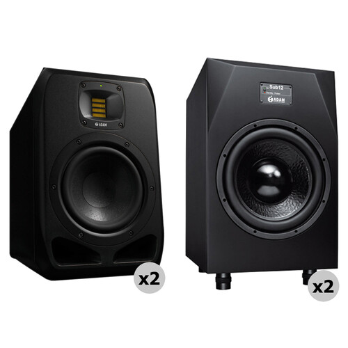 Adam Professional Audio The Hamburg Matched 2.2 System with 7