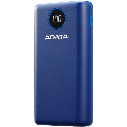 ADATA Technology P20000QCD Power Bank (20000mAh Blue)
