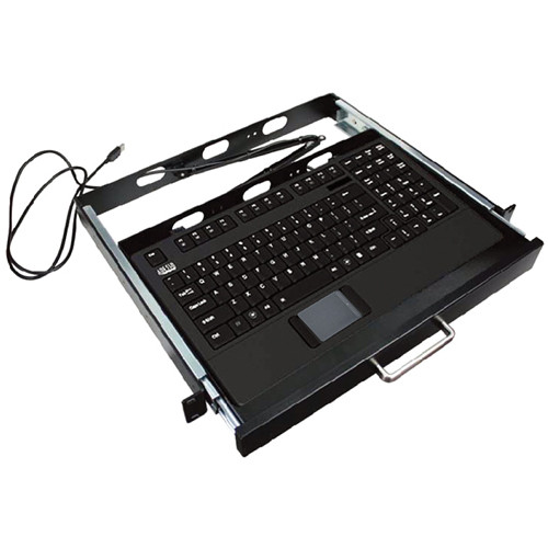 Adesso 19" 1RU Rackmount Keyboard Drawer AKB421UBMRP