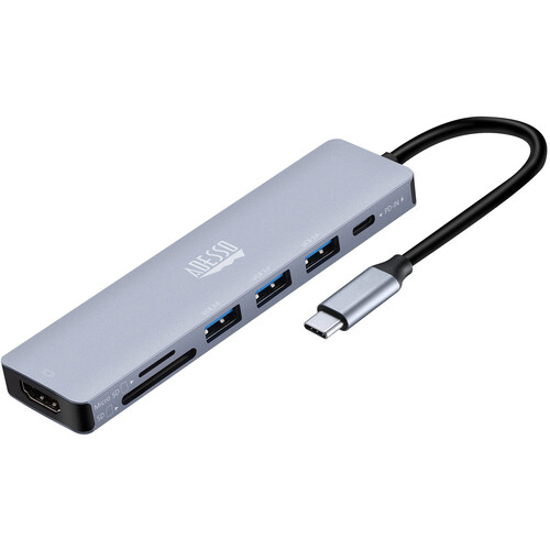 Adesso CyberHub 4025 7-in-1 USB-C Multiport Hub