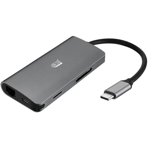 Adesso 8-In-1 USB-C Docking Station (TAA