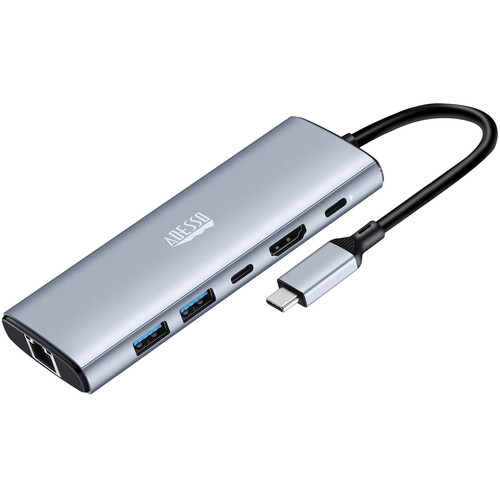 Adesso CyberHub 4035 6-in-1 USB-C Multiport Hub