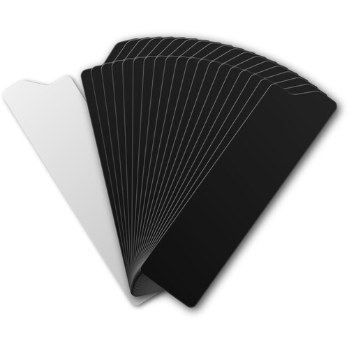 adicam CRDTABS (Black / White 20-Pack)
