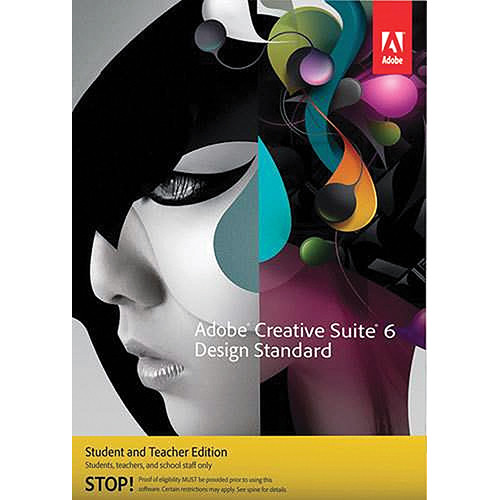 Creative Suite 6 Design Standard Student and Teacher Edition mac
