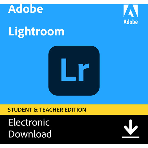 is adobe lightroom free for students