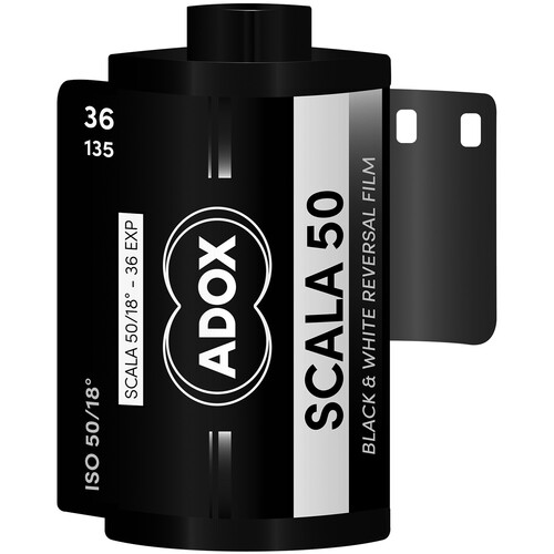 Adox Scala 50 Black and White Reversal Film (35mm Roll Film 36 Exposures)