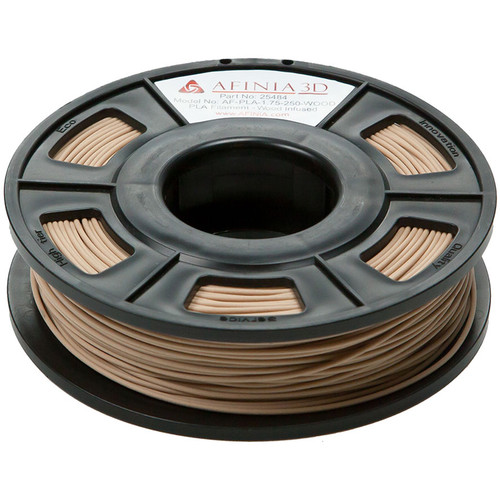 Afinia 1.75mm Specialty PLA Filament for H-Series 3D Printers (Infused Wood 200g)