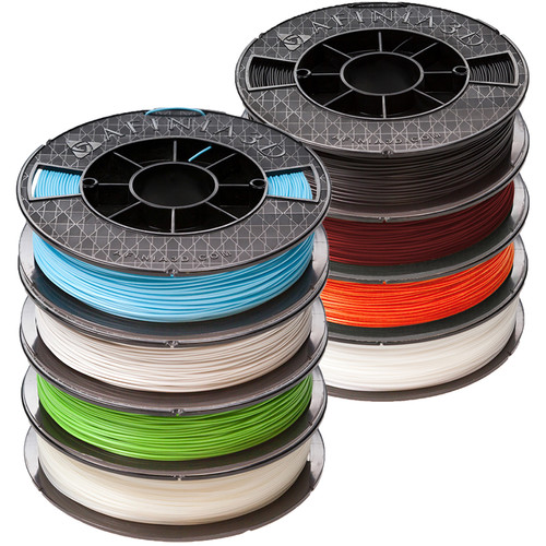 Afinia Premium 1.75mm PLA Filament Bundle (500g 8-Pack)